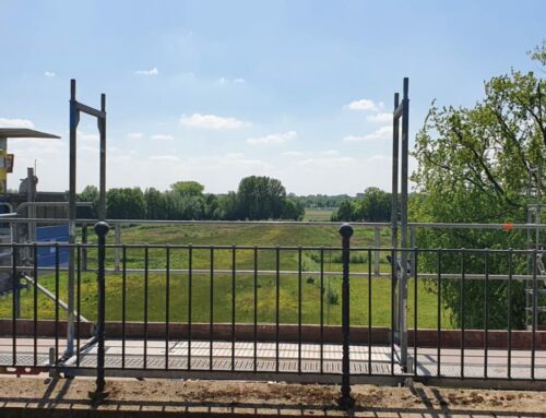 Historisch bouwplaats bezoek
